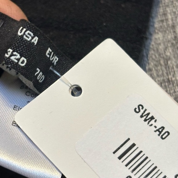 HUIT - Sweet Cotton - Underwire Bra, Black, 32D - Picture 5 of 8